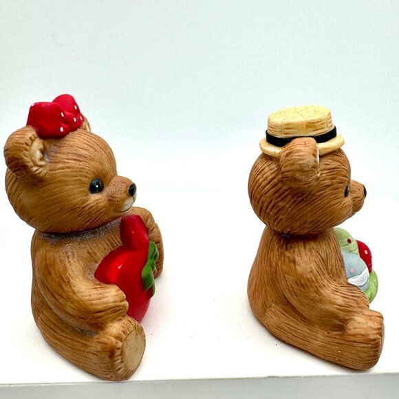 Vintage HOMCO 1413 Calendar Bears set of 2 April February - Picture 6 of 7